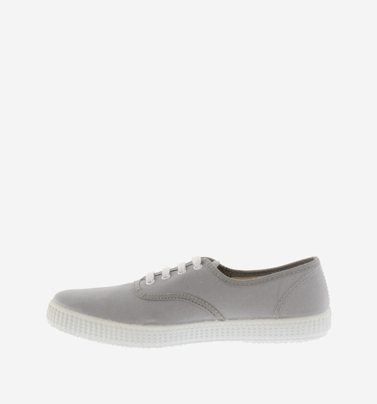 Zapatilla Victoria Lona Zinc Plata