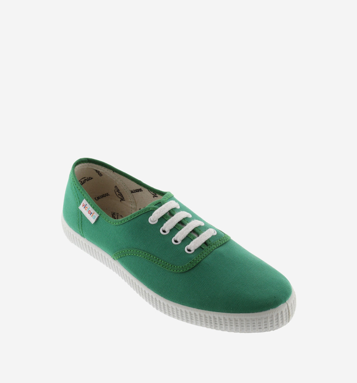 Zapatilla Victoria Lona Verde