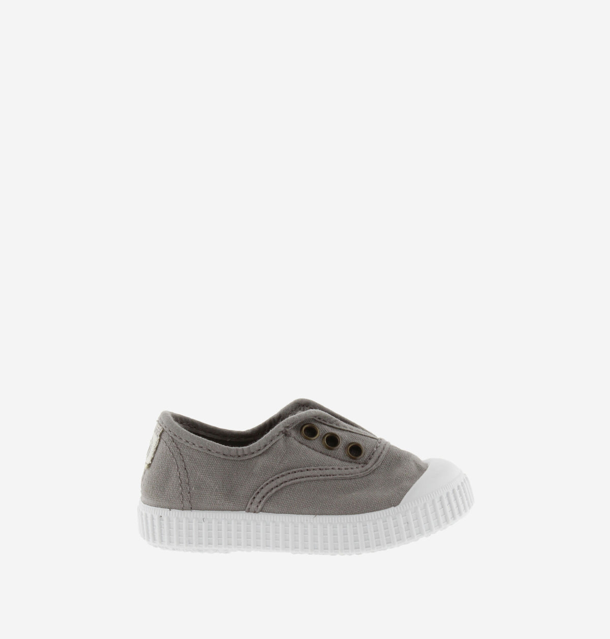 Zapatilla Victoria Lona Elástica Gris