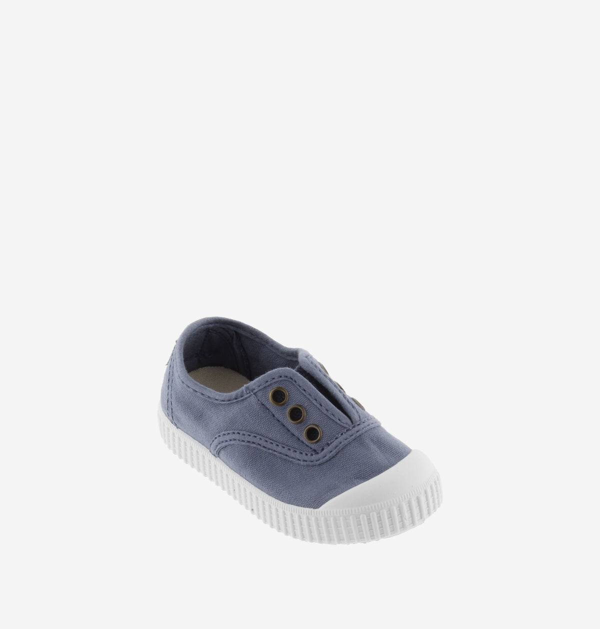 Zapatilla Victoria Lona Elástica Azul