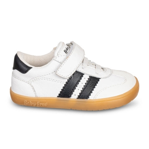 Zapatilla Deportiva Barefoot Chetto Baby Free Blanca y Negra