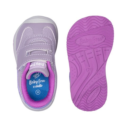 Zapatilla Deportiva Rayo Barefoot Chetto Baby Free Lila