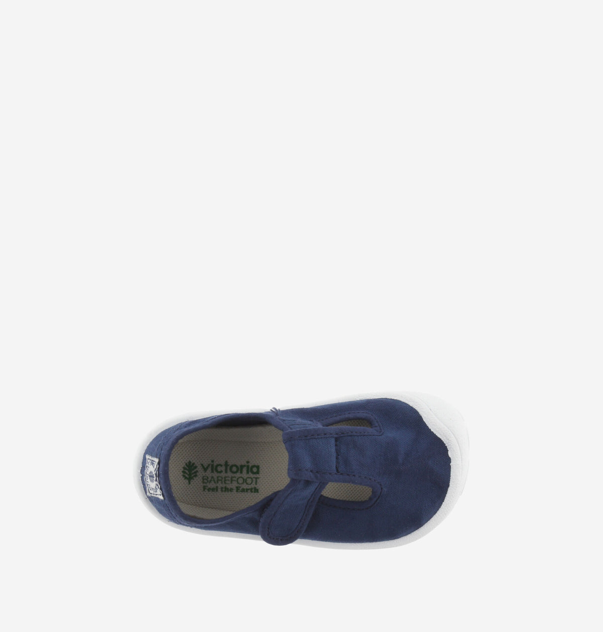 Zapatilla Victoria Barefoot Lona Azul Marino