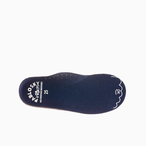 COLEGIAL PABLOSKY UN VELCRO AZUL BAREFOOT