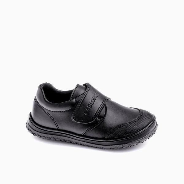 Colegial Pablosky Un Velcro Barefoot Negro