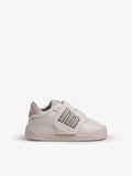Zapatilla deportiva blanca rosa