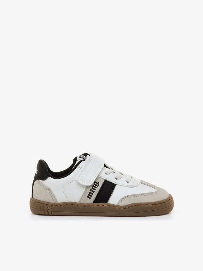 Zapatilla casual Mustang Blanca Negra Barefoot
