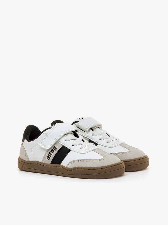 Zapatilla casual Mustang Blanca Negra Barefoot