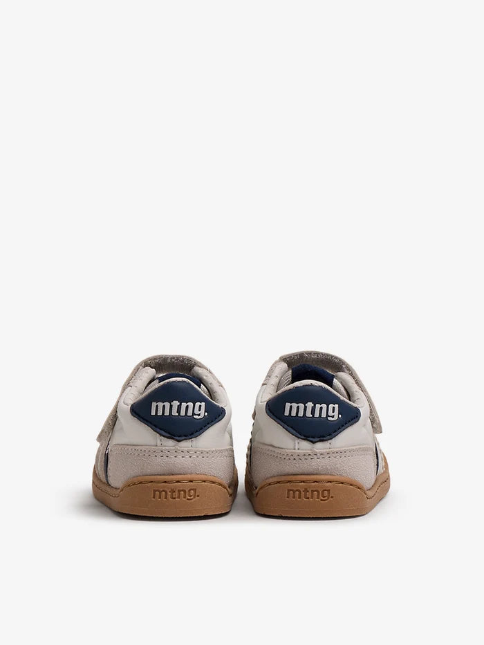 Zapatilla casual Mustang Azul Marino Barefoot Blanca