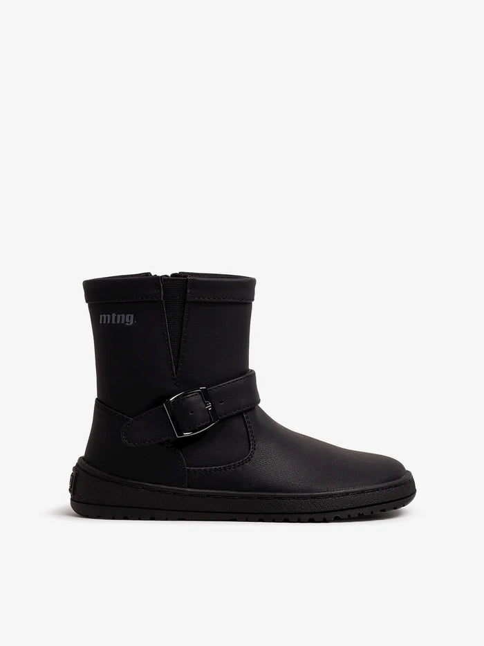 Bota con cremallera y hebilla barefoot