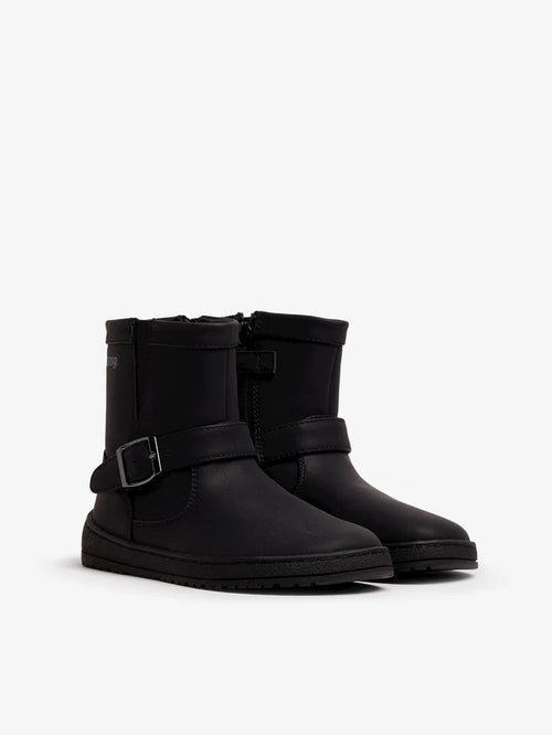 Bota Barefoot Mustang Cremallera y Hebilla