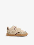 Zapatilla casual Mustang Crema Leopardo Barefoot Beige