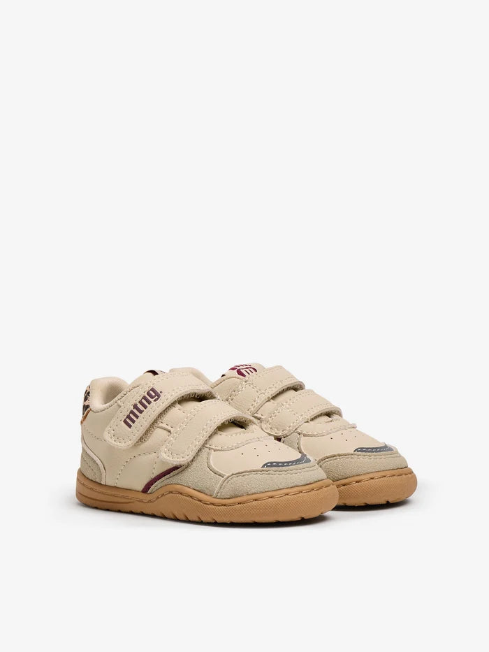 Zapatilla casual Mustang Crema Leopardo Barefoot Beige