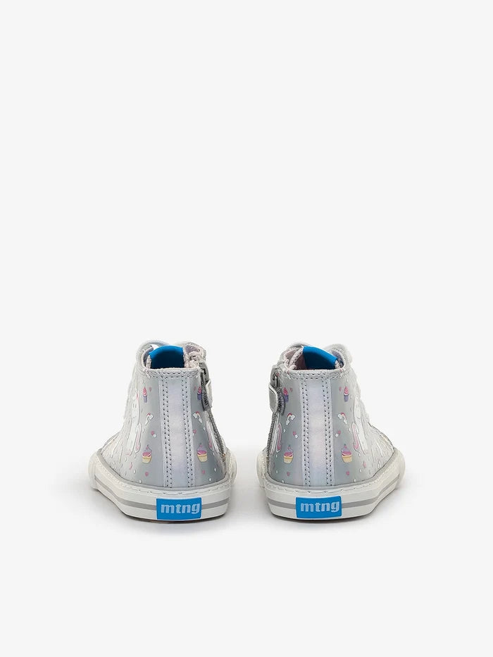 Bota kalispera plata unicornio luces