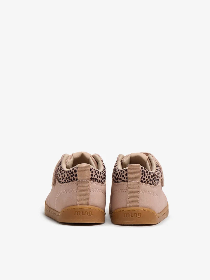 Botín velcro nude animal barefoot