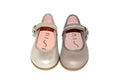 Merceditas Unisa metalizada plata
