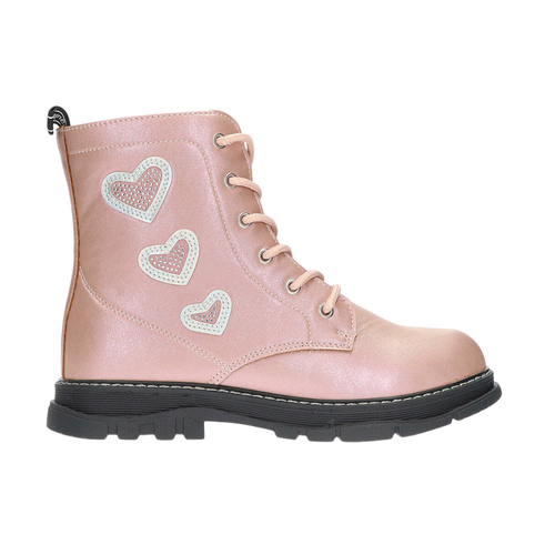 Bota Conguitos Rosa Purpurina Corazones