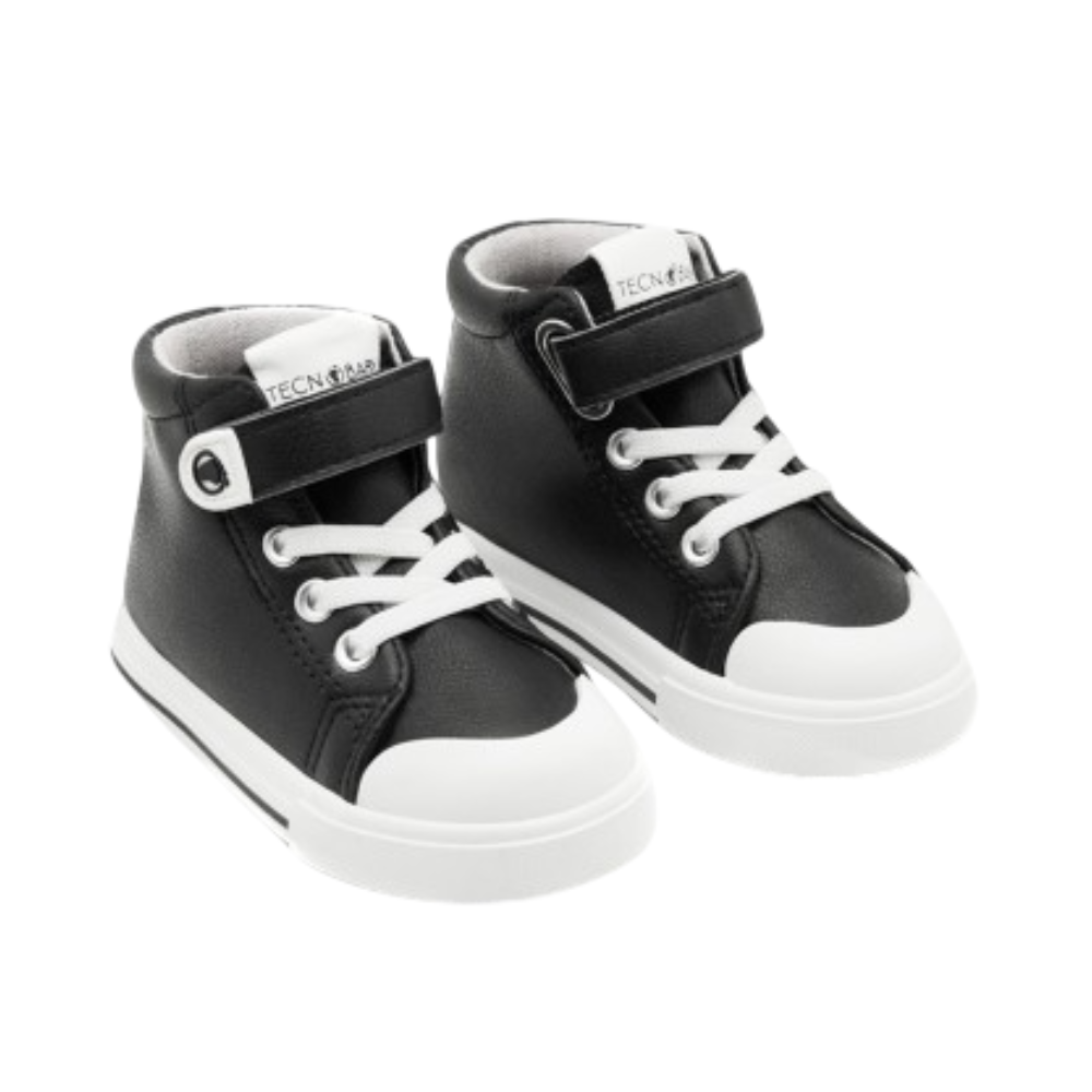 Botín Kalispera Velcro Cordón Negro