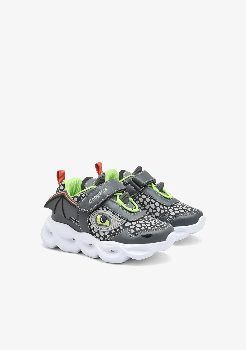 Zapatilla casual dragón luces