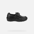 Colegial Liso Velcro Azul