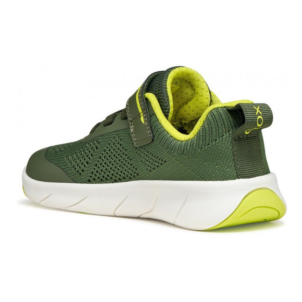 Zapatilla Deportiva Barefoot Geox Verde Rejilla