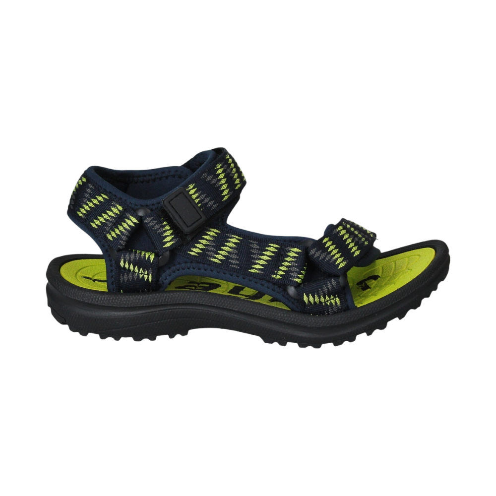 Sandalia Jhayber Negro Flúor Velcro