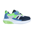 Zapatilla deportiva Velcro Cordón Verde Azul
