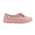 Zapatilla de lona Elástico sin Cordón Rosa