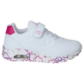 Zapatilla Casual Jhayber Blanco y Rosa Corazones