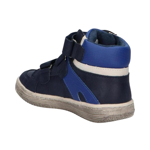 Bota Casual Kickers Azul Marino Velcros