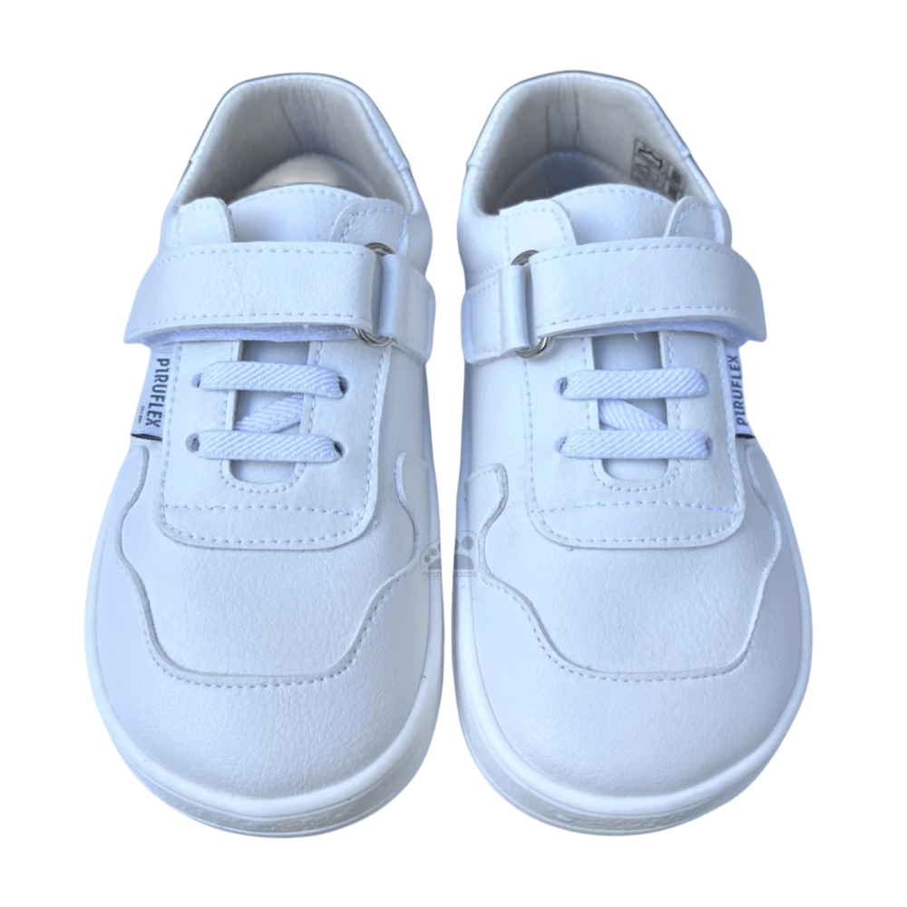 Zapatilla Dos Velcros Blanco