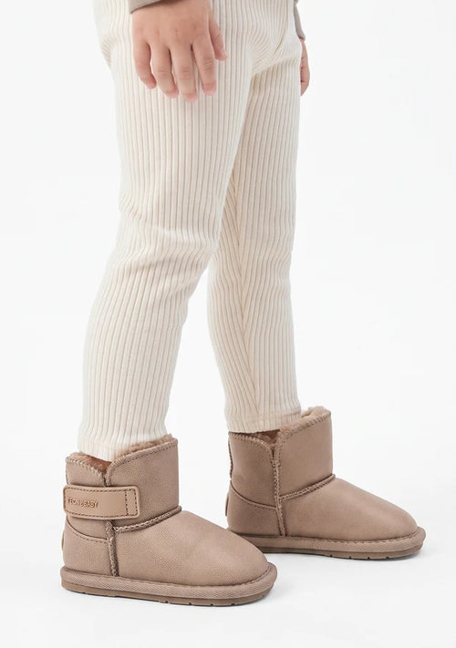 Bota Barefoot Conguitos Taupe Australiana