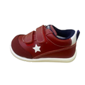 Zapatilla casual Estrella Granate Rojo
