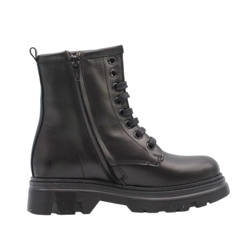 Bota Militar Yowas Lisa Negra