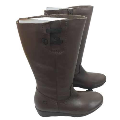 Bota Yokono Piel Marrón Lisa