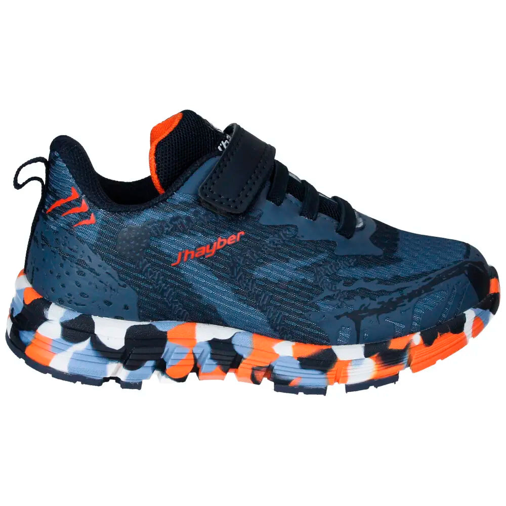 Zapatilla deportiva Navy Velcro Jhayber Marino