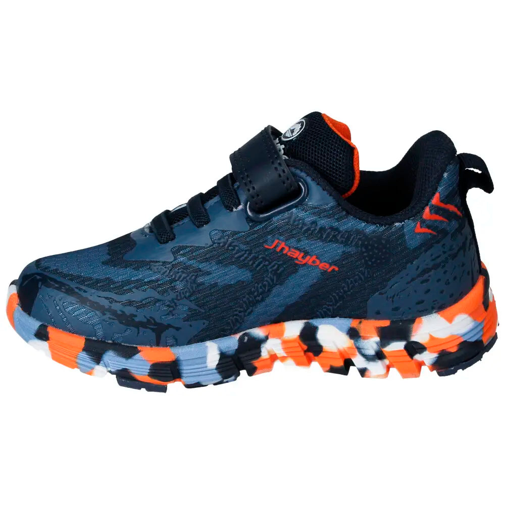Zapatilla deportiva Navy Velcro Jhayber Marino