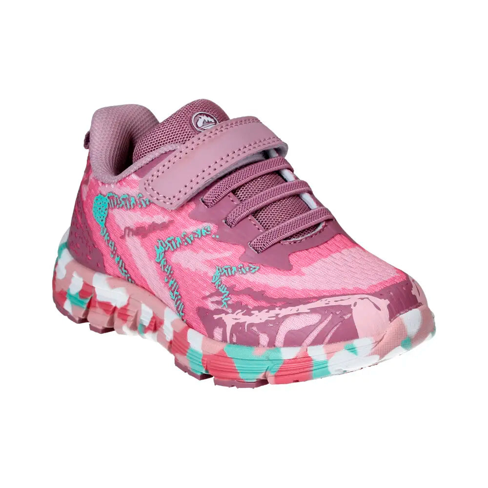 Zapatilla deportiva Pink Velcro Jhayber Rosa