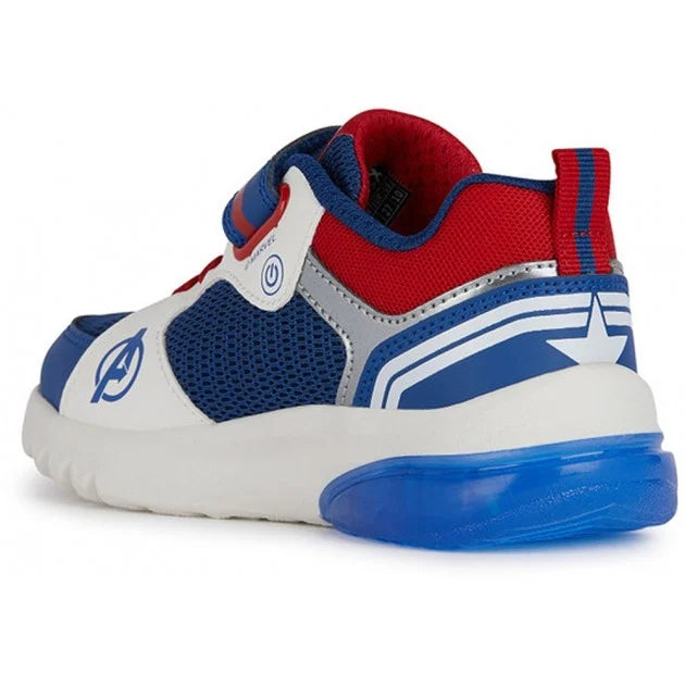 Zapatilla con luces Capitán América Azul Roja