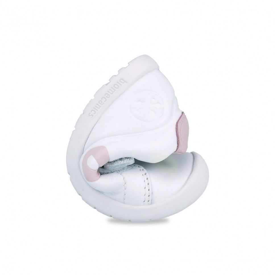 Zapatilla deportiva Biomecanics Banco Rosa Blanca