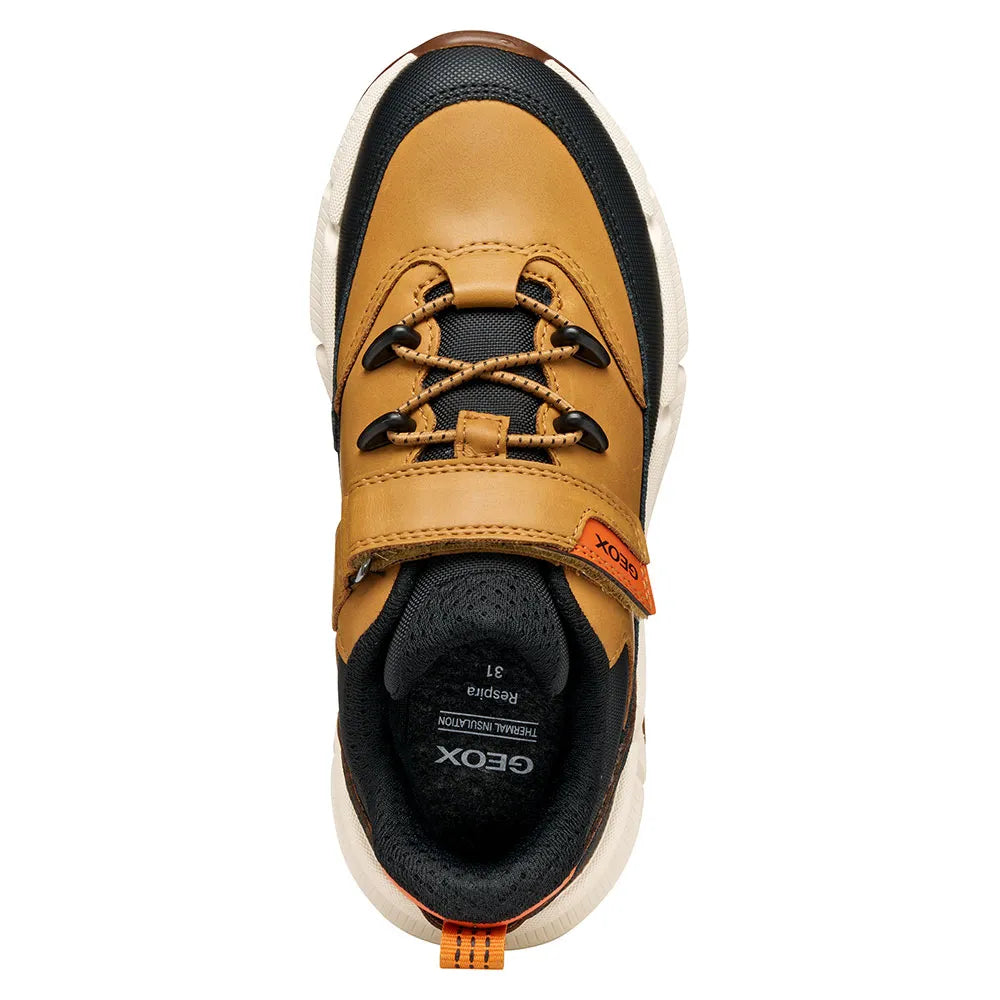 Zapatilla Geox velcro camel