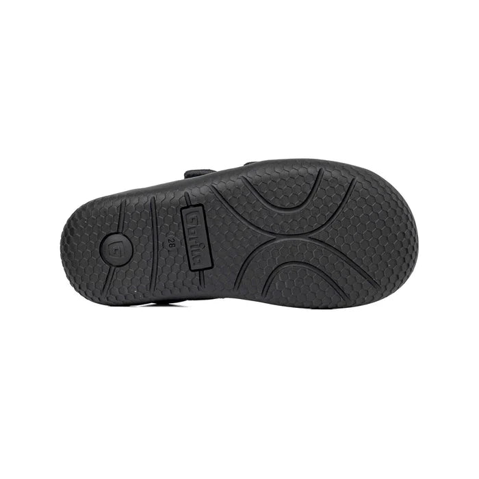 Colegial Gorila Dos Velcros Barefoot Negro