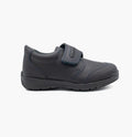 Colegial Velcro Lateral Negro