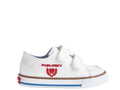 Zapatilla Pablosky Lona Velcro Blanca